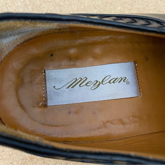 Mezlan Cartagena Men's Made In Spain Men's Black Leather Monk Strap Loafer Sz 12 - Picture 5 of 8